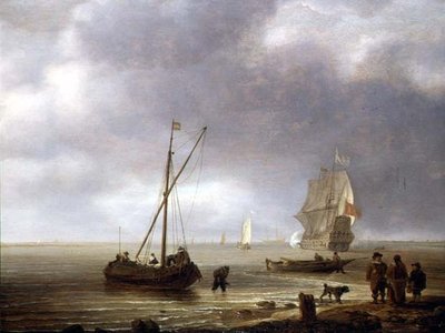 فرقاطة تطلق تحية بواسطة سيمون دي فليجر